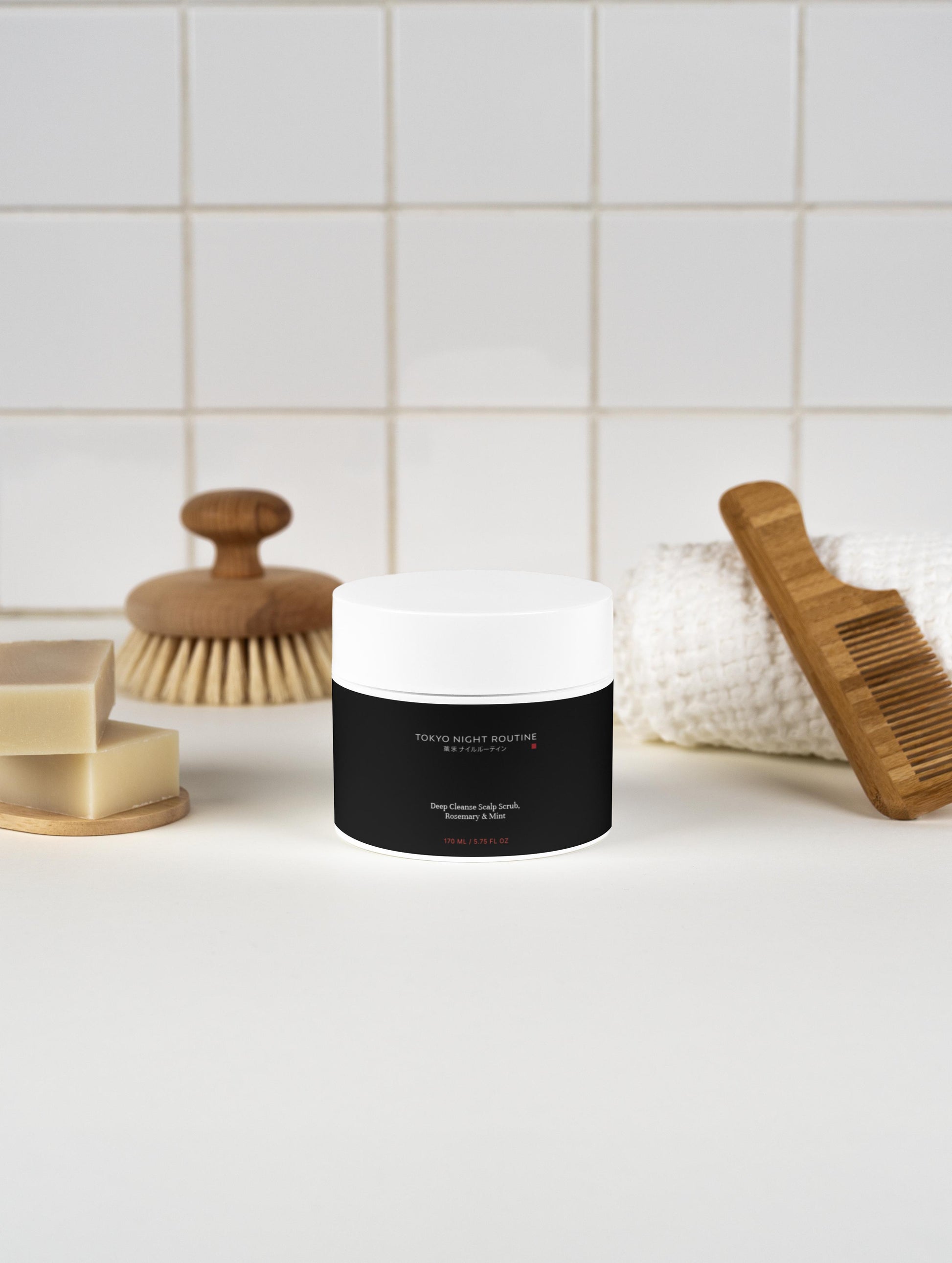 Deep Cleanse Scalp Scrub, Rosemary & Mint